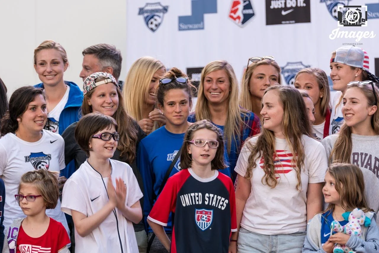 A chance for the next generation of women athletes to meet the Breakers.