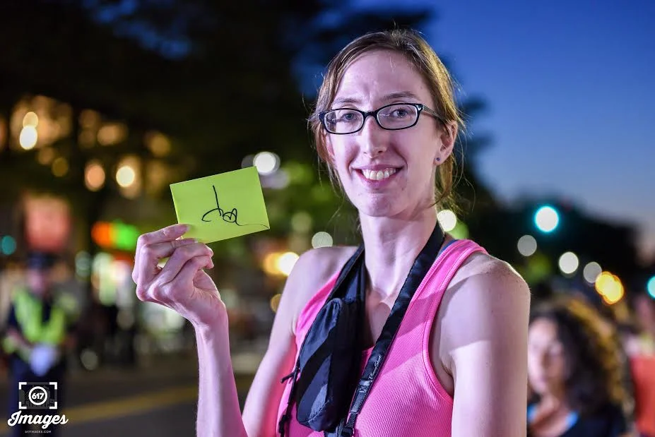 Allison Mahler was thrilled to have Johnny Depp give her an autograph&nbsp;